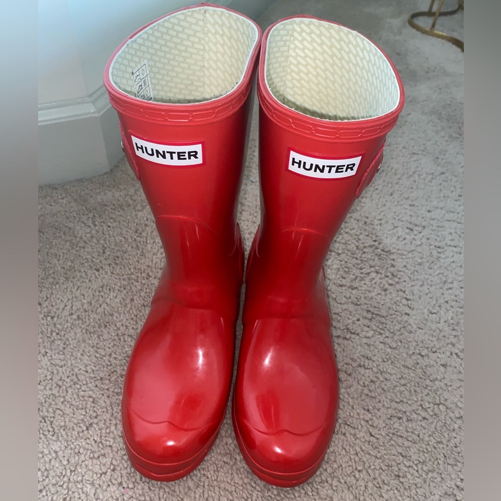 Hunter Original Short Gloss Boots